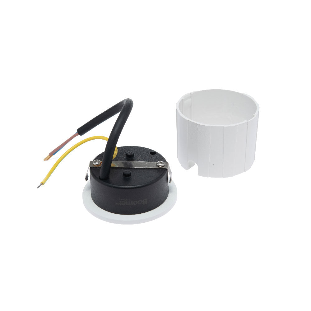 LÁMPARA DE CORTESÍA EMPOTRABLE BLANCO DT, 3W, 3000K, IP65