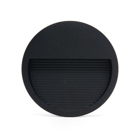 LÁMPARA DE CORTESÍA EMPOTRABLE NEGRO R6, 6W, 3000K, IP65
