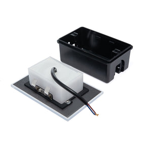 LÁMPARA DE CORTESÍA EMPOTRABLE BLANCO RH, 3W, 3000K, IP65