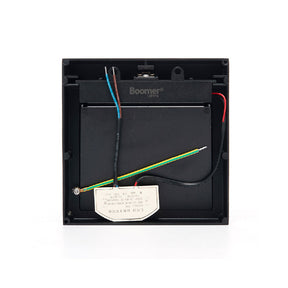 LÁMPARA DE CORTESÍA EMPOTRABLE NEGRO S6, 6W, 3000K, IP65
