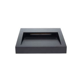 LÁMPARA DE CORTESÍA EMPOTRABLE NEGRO S6, 6W, 3000K, IP65
