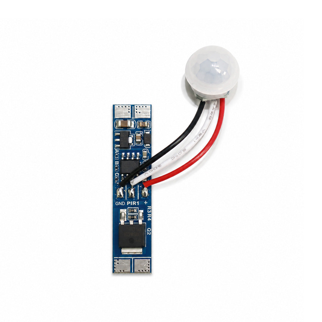 SENSOR DE MOVIMIENTO PIR HS PARA TIRA LED 12V 24V MAX 192W