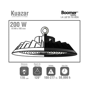 Kuazar High bay 200 W 5500 K