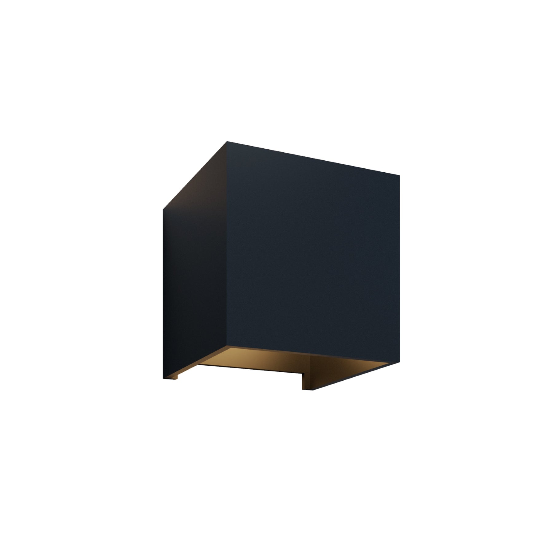 Arbotante Box 3D Black Mate