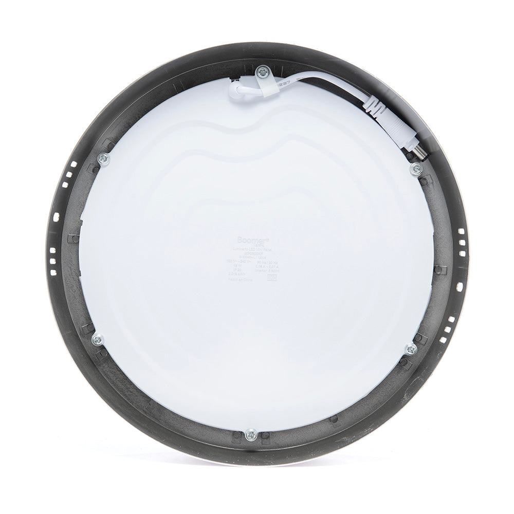 PANEL LED REDONDO SATÍN PARA SOBREPONER, 18W, 1260LM