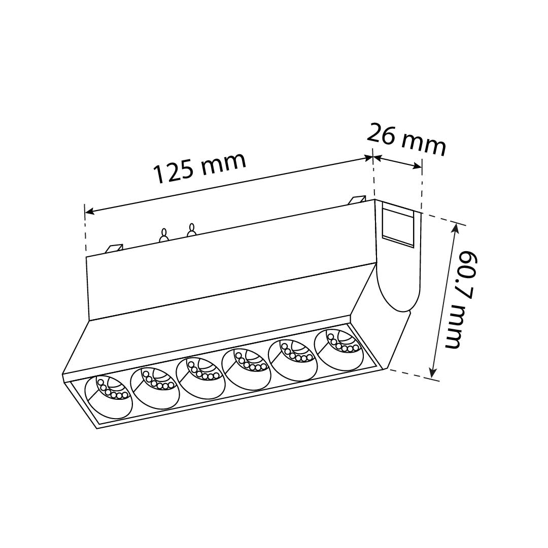 LUMINARIO HS-ION FOLDING LIGHT NEGRO 6W, 5000K, 500LM