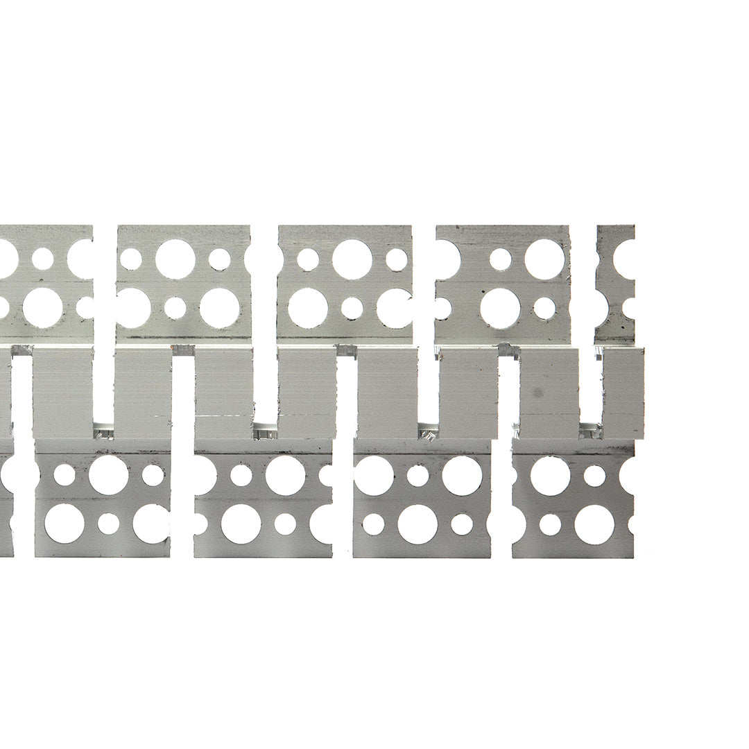 PERFIL HS FLEXIBLE SPINE BLANCO CON DIFUSOR, 2M, AL, IP44
