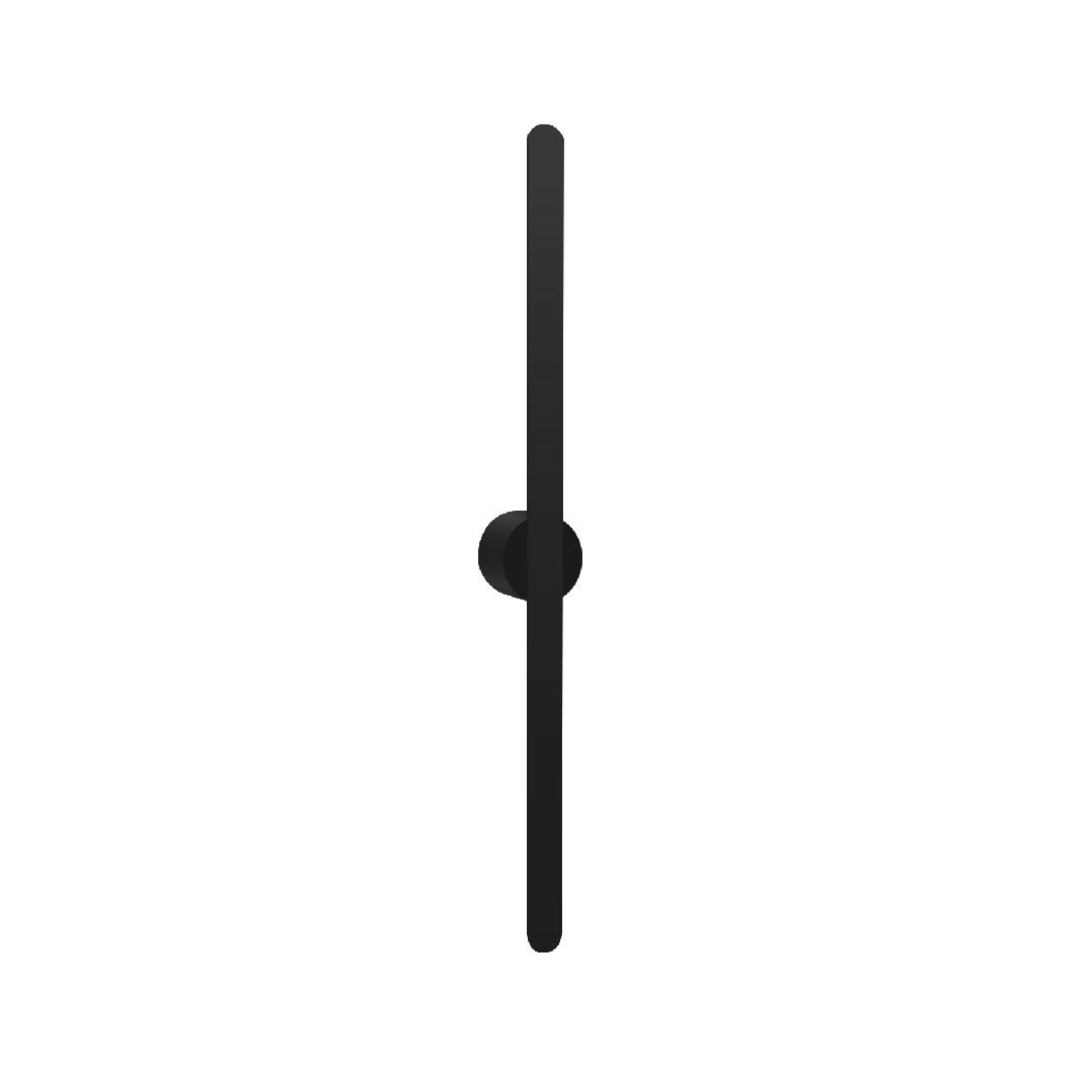 ARBOTANTE NEGRO AXIS PARA PARED 12W, LUZ CÁLIDA, 822 LM