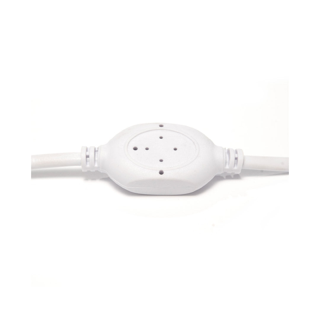 CONECTOR ELÉCTRICO CON CLAVIJA PARA MANGUERA LED STRIPE 110V