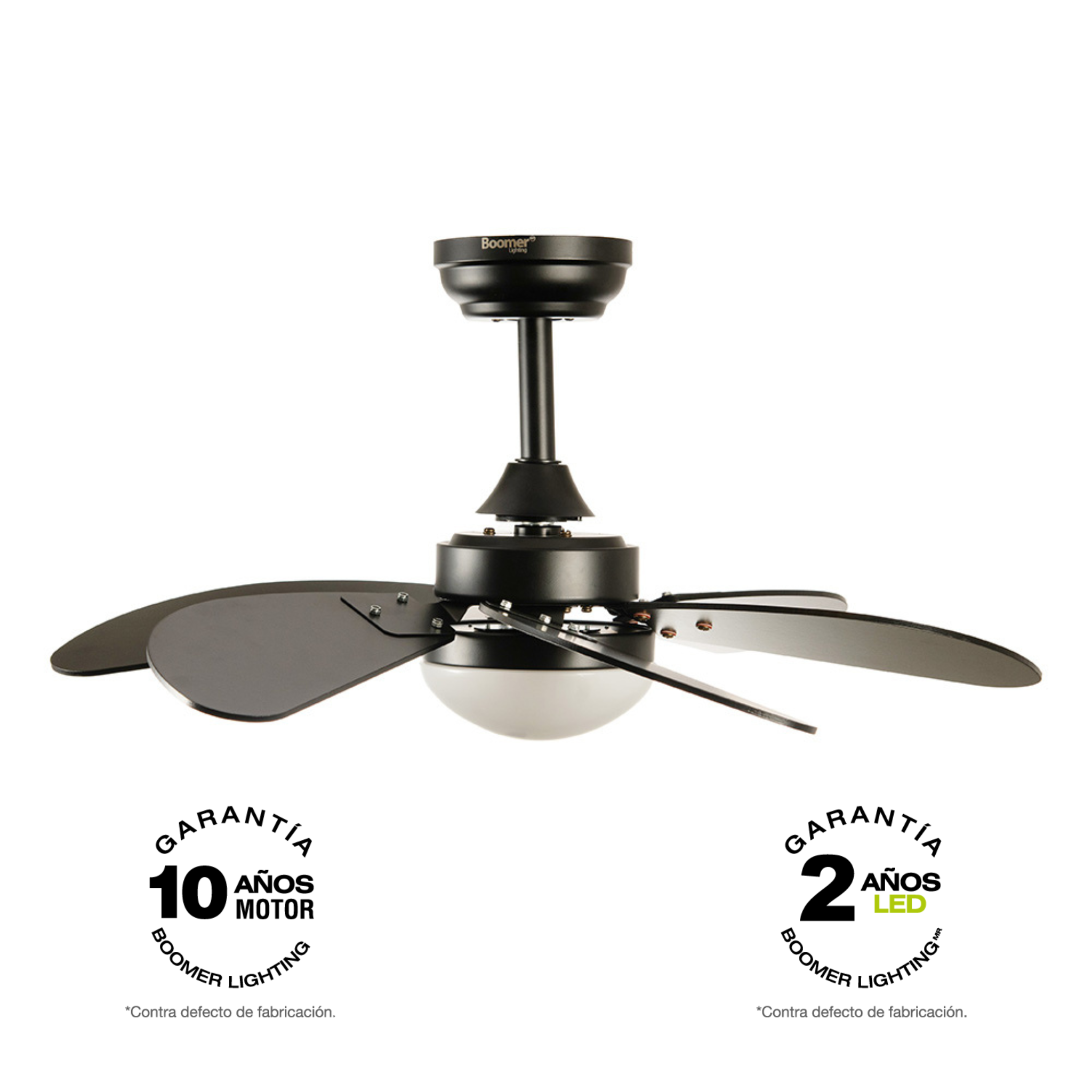 VENTILADOR DE TECHO CON LUZ LED CCT 30” 6 VELOCIDADES