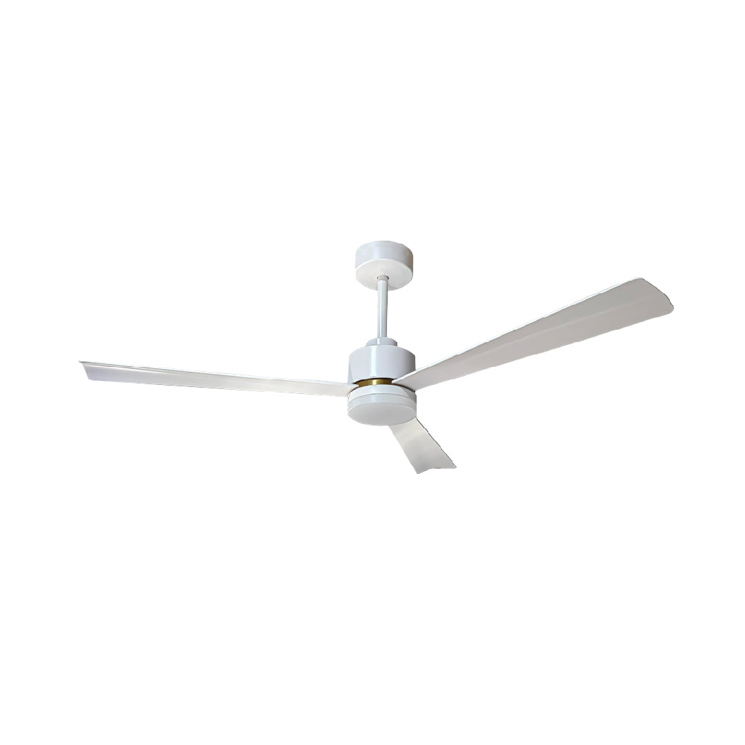 VENTILADOR DE TECHO CON LUZ LED 52" WHITE INEOS 6 VELOCIDADES CCT