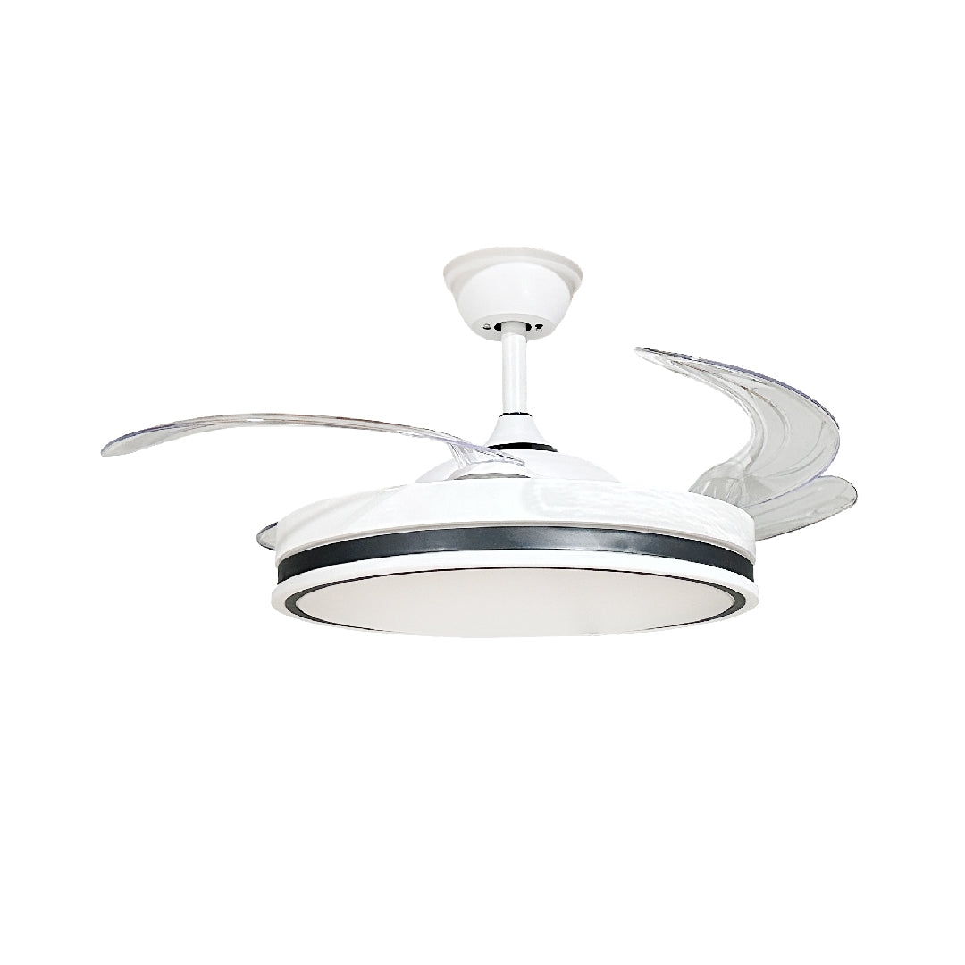 VENTILADOR DE TECHO CON LUZ LED BLANCO 2. 0 42" WA, RETRACTIL, CCT