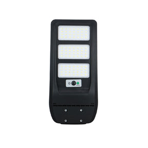 LUMINARIA EXTERIOR CON PANEL SOLAR ALL IN ONE, 100W, LUZ FRÍA