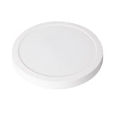 LÁMPARA PANEL LED REDONDO PARA SOBREPONER, 12W, LUZ FRÍA, FE+PC