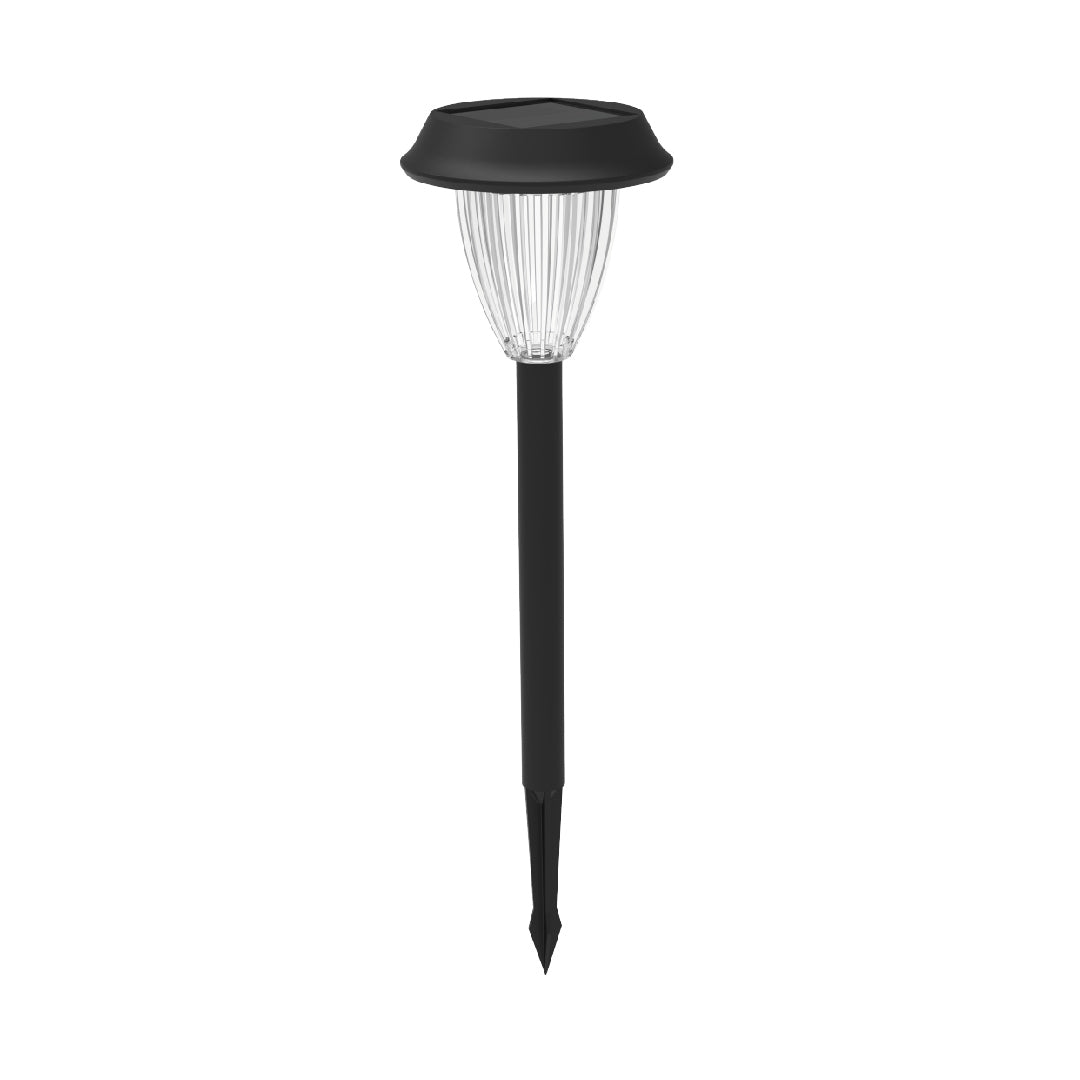 LÁMPARA SOLAR LED TIPO ESTACA, LUZ RGB, PARA JARDÍN EXTERIOR