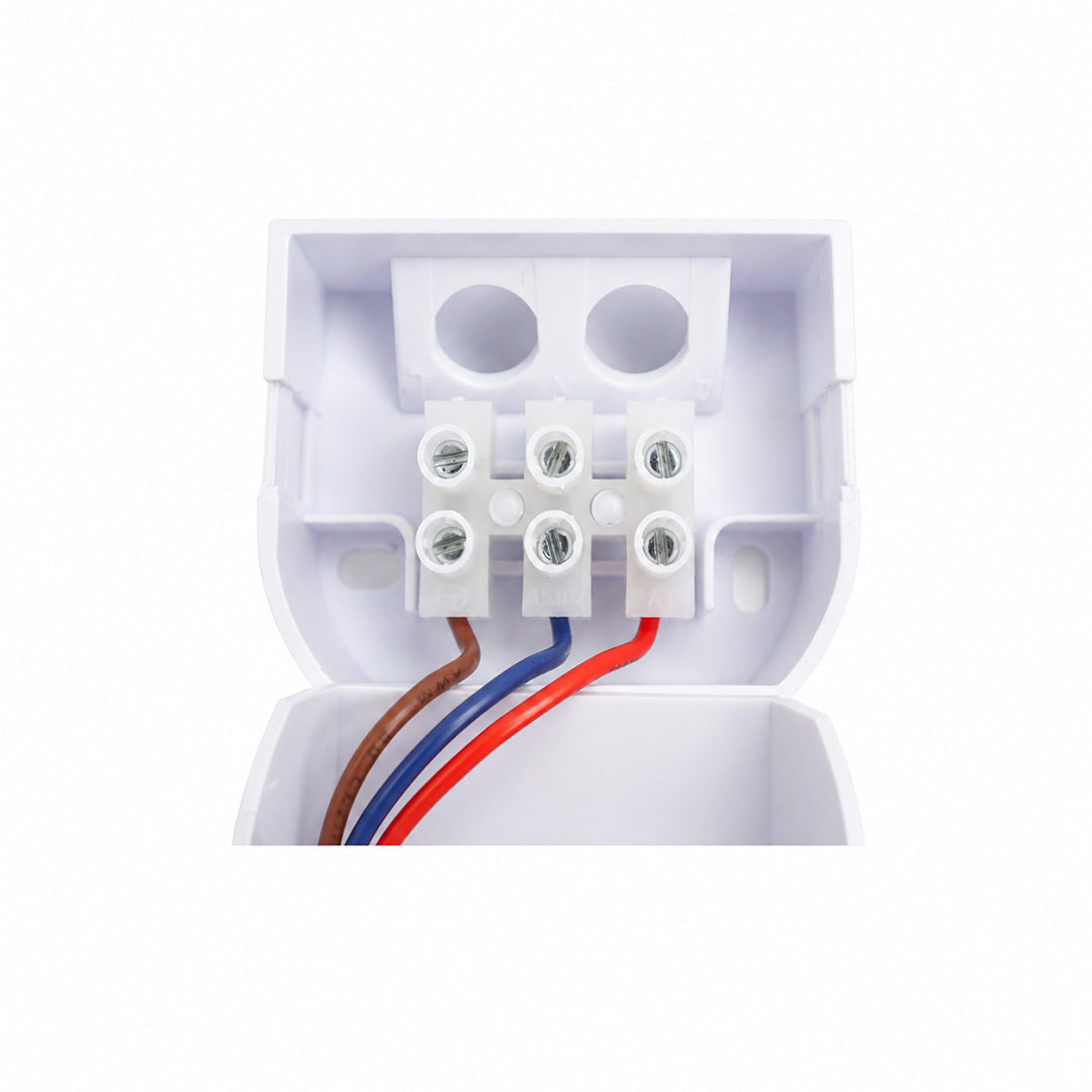 SENSOR DE MOVIMIENTO PIR PARA PARED 200W 180 GRADOS