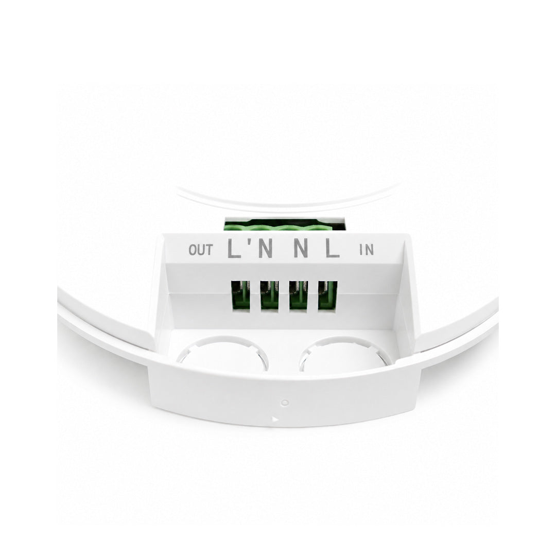 SENSOR DE MOVIMIENTO MICROONDAS PARA TECHO 300W 360 GRADOS