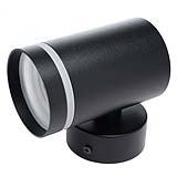 ARBOTANTE PARA PARED REFLEX NEGRO, 6.5W, BASE GU10(x1) INT