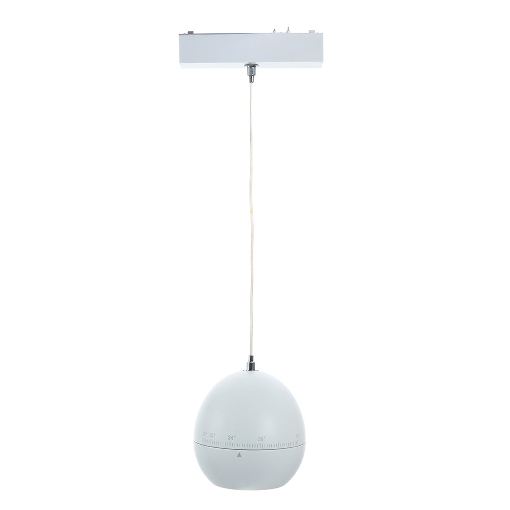 LUMINARIO HS-ION APPLE ADJ. ZOOM BLANCO, 10W, 3000K, 940LM