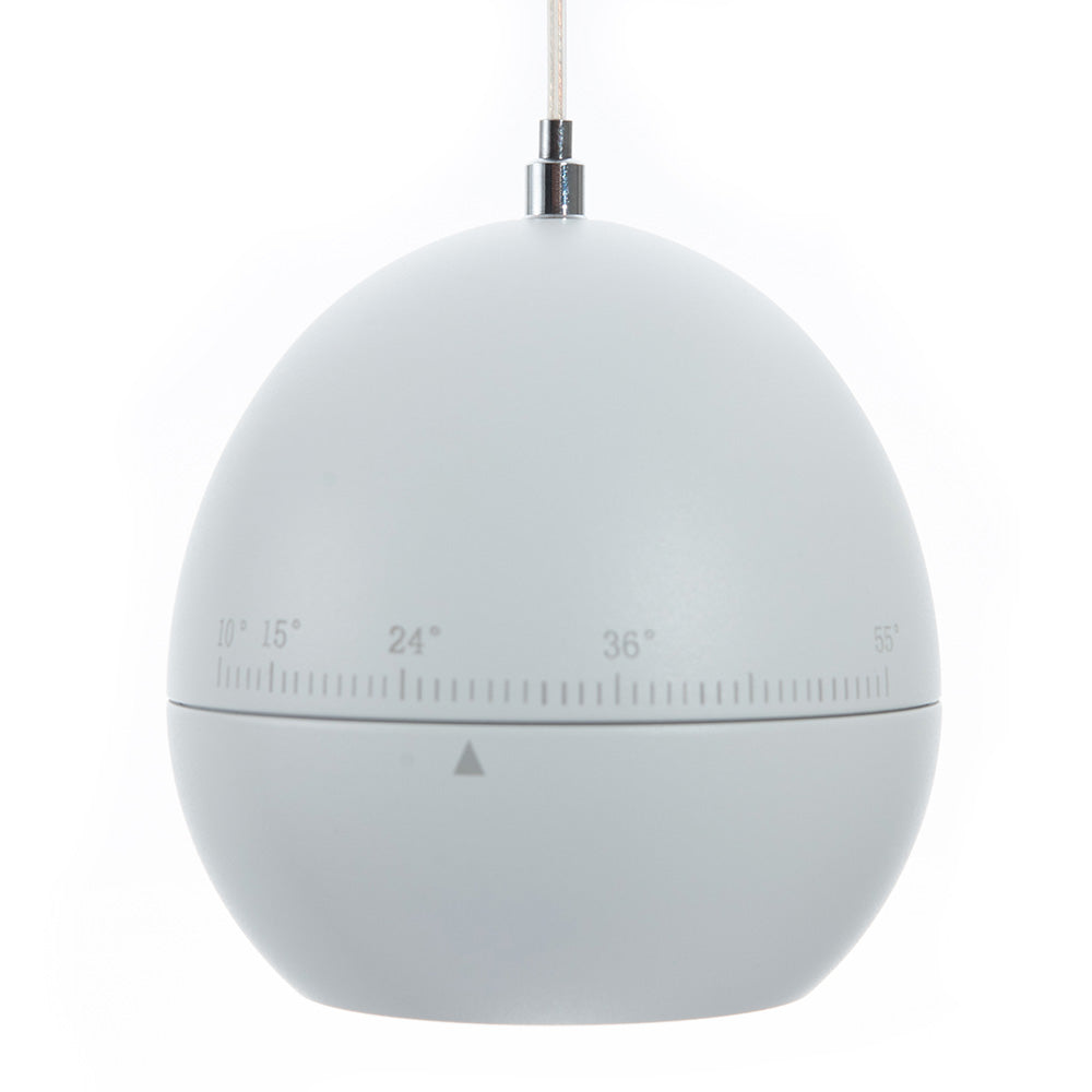 LUMINARIO HS-ION APPLE ADJ. ZOOM BLANCO, 10W, 3000K, 940LM