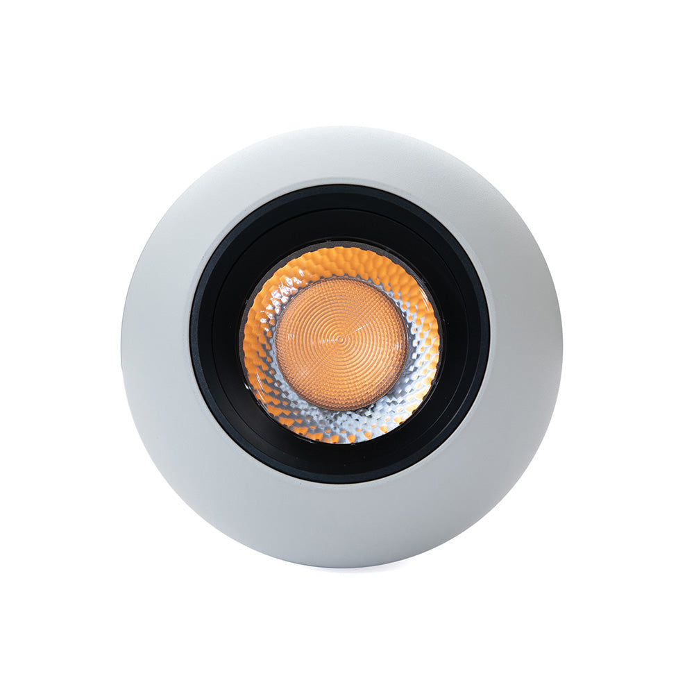 LUMINARIO HS-ION APPLE ADJ. ZOOM BLANCO, 10W, 3000K, 940LM