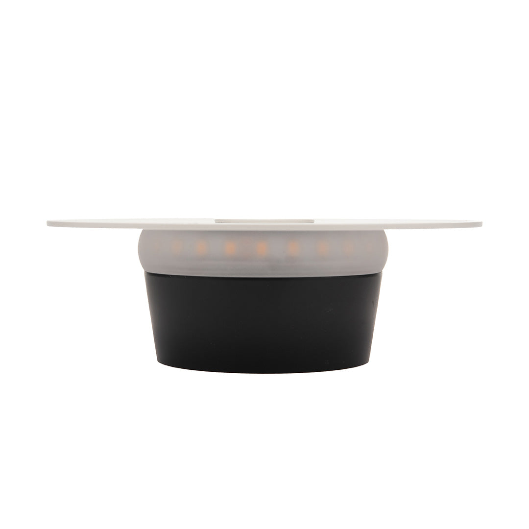 ARBOTANTE BLANCO PARA PARED HALO 10W, LUZ CÁLIDA, 567 LM