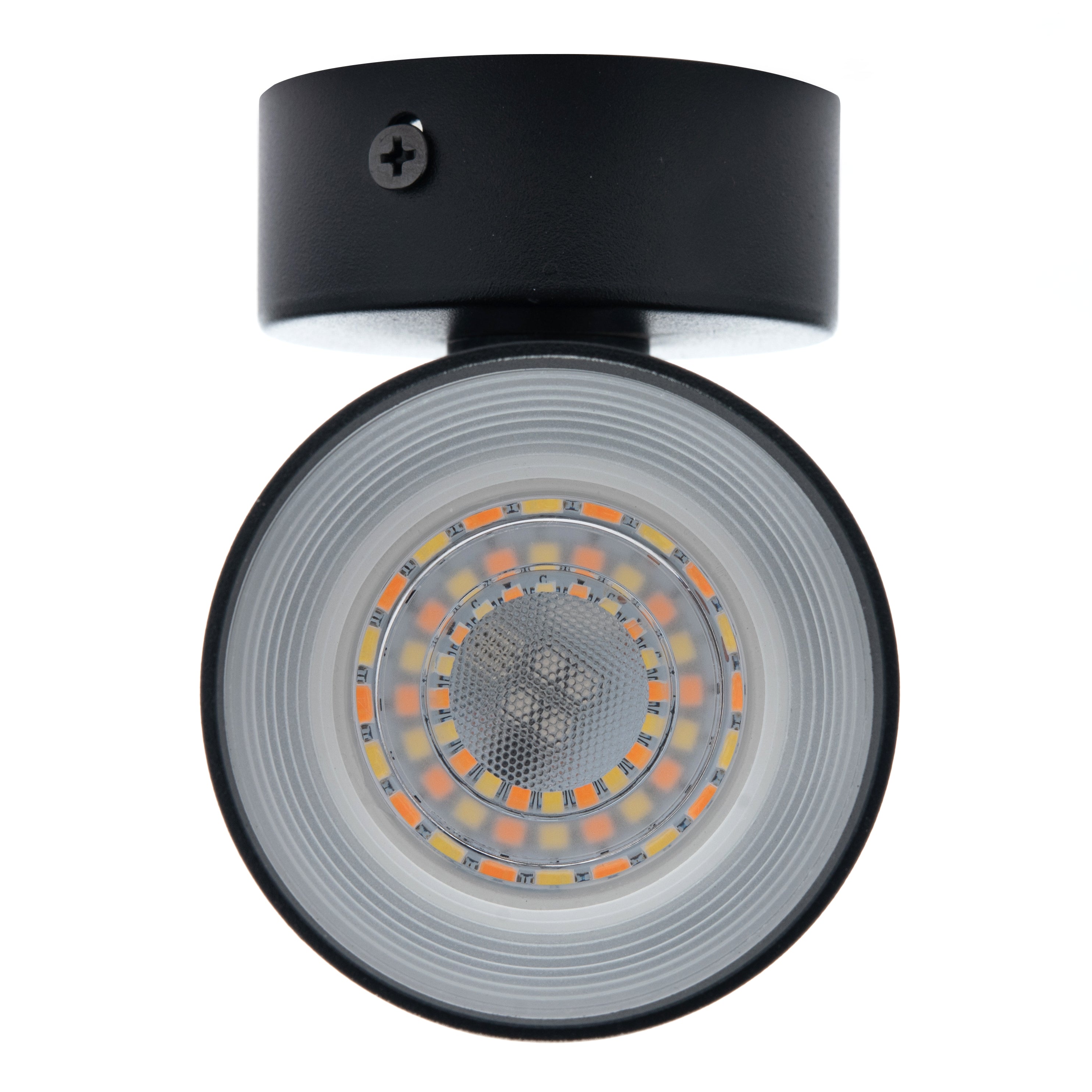 ARBOTANTE PARA PARED REFLEX NEGRO, 6.5W, BASE GU10(x1) INT