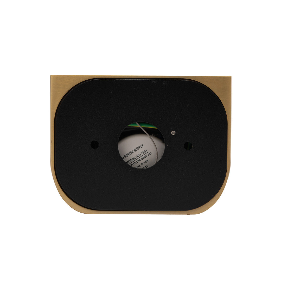ARBOTANTE DORADO PARA PARED CLOUD 8W, LUZ CÁLIDA, 494 LM