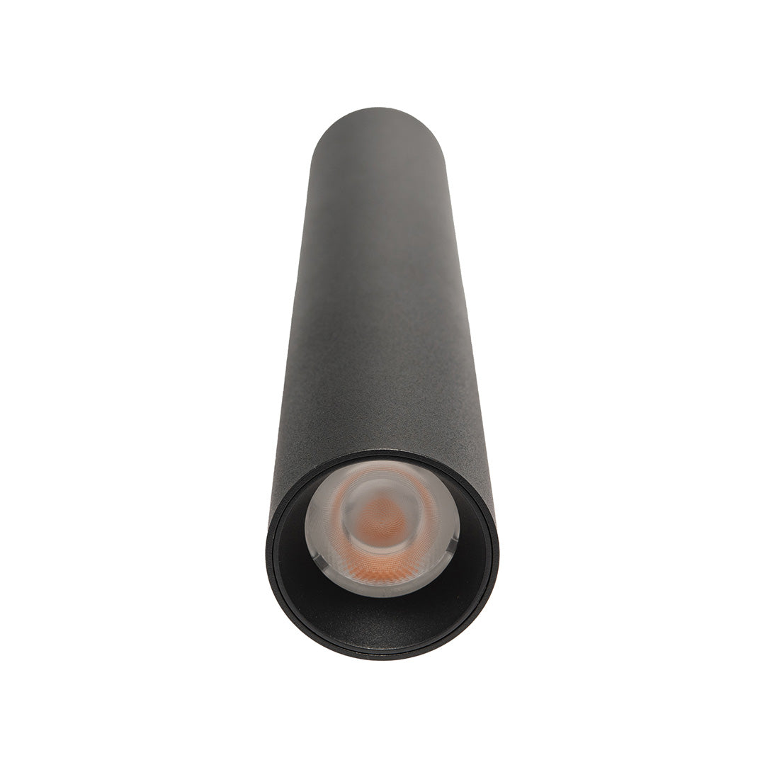 ARBOTANTE NEGRO PARA PARED ZEN 10W, 36°, LUZ CÁLIDA, 818 LM