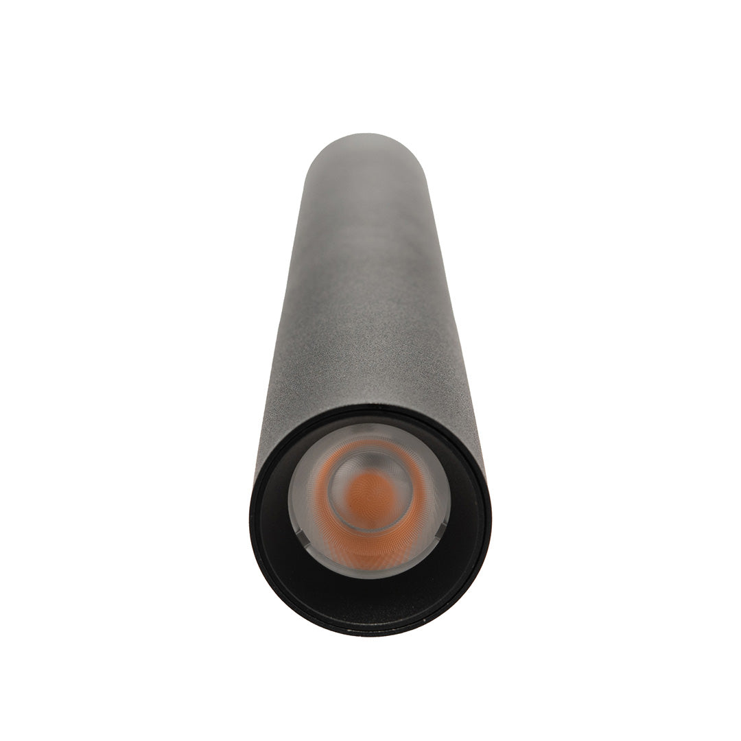 ARBOTANTE NEGRO PARA PARED ZEN 2X10W, 36°, LUZ CÁLIDA, 822 LM