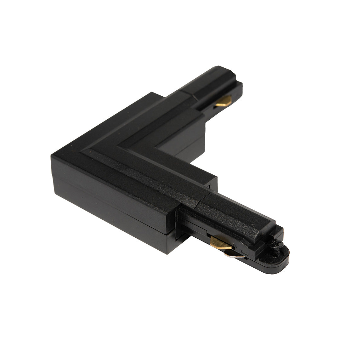 CONECTOR NEGRO PARA RIEL HS 3, TIPO L