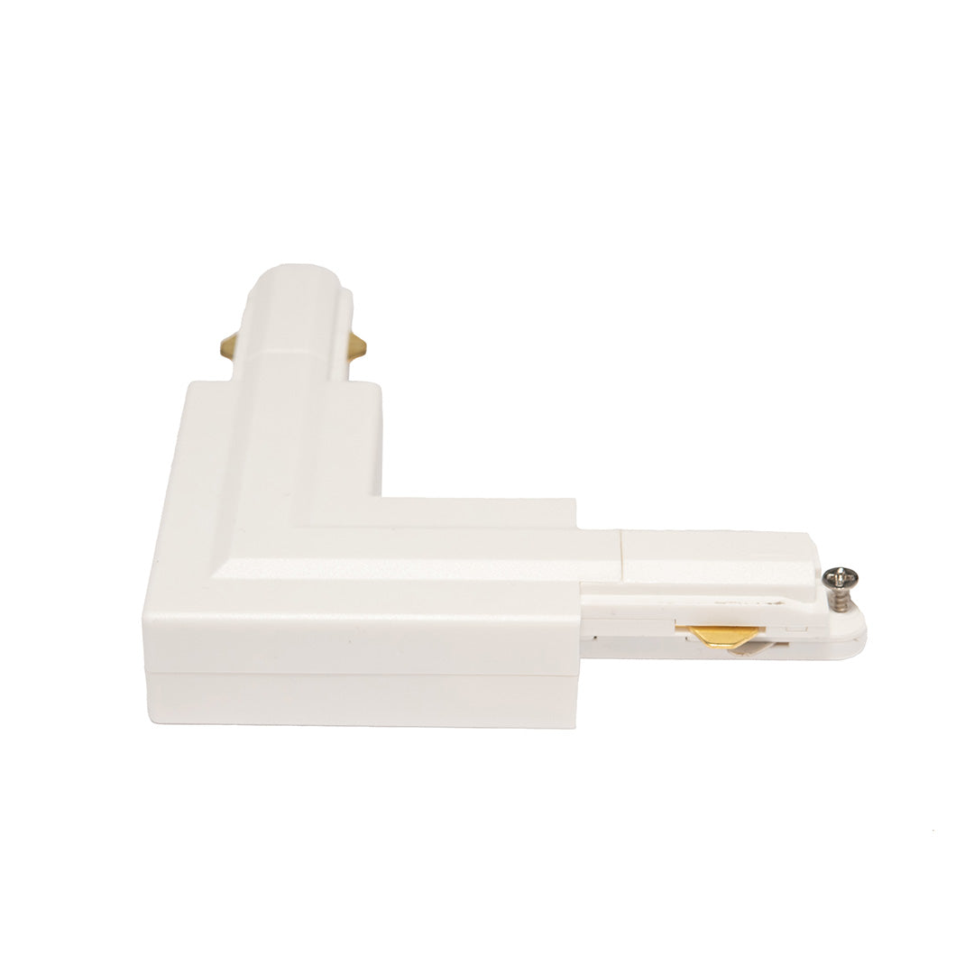 CONECTOR BLANCO PARA RIEL HS 3, TIPO L