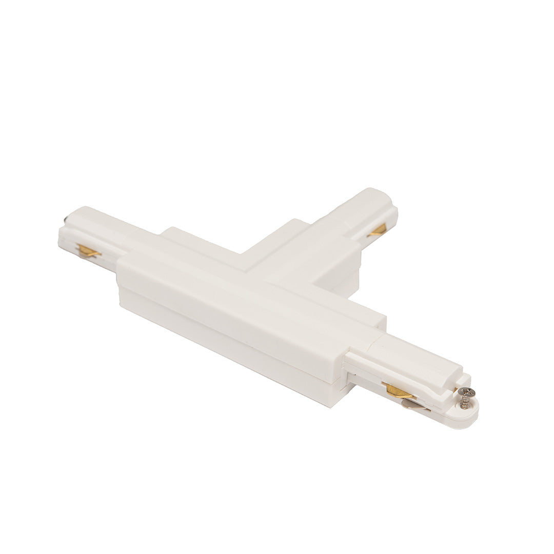 CONECTOR BLANCO PARA RIEL HS 3, TIPO T