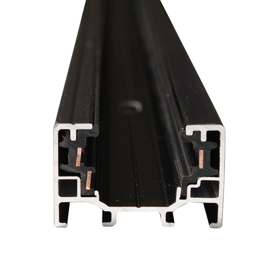 RIEL ELÉCTRICO SOBREPONER HS 3 NEGRO, 2 METROS