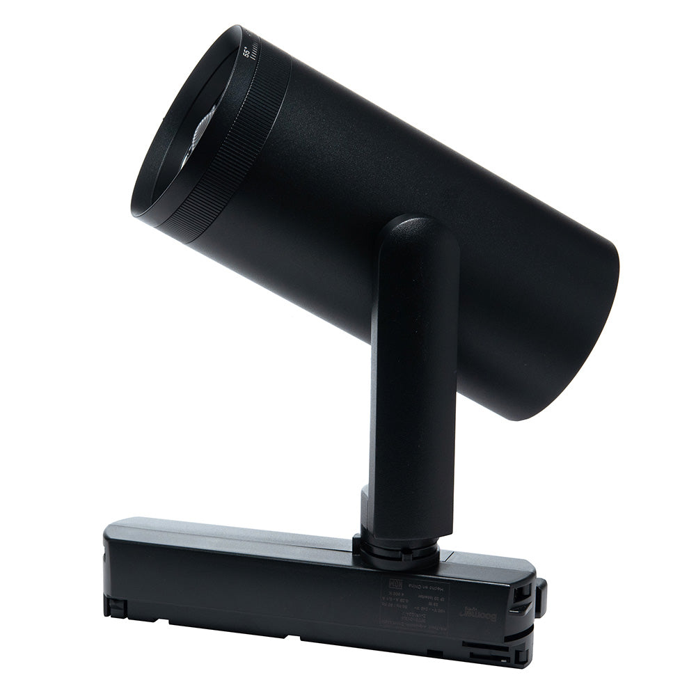 LUMINARIA PARA RIEL ELÉCTRICO ZOOM LIGHT NEGRO 25W 4000K