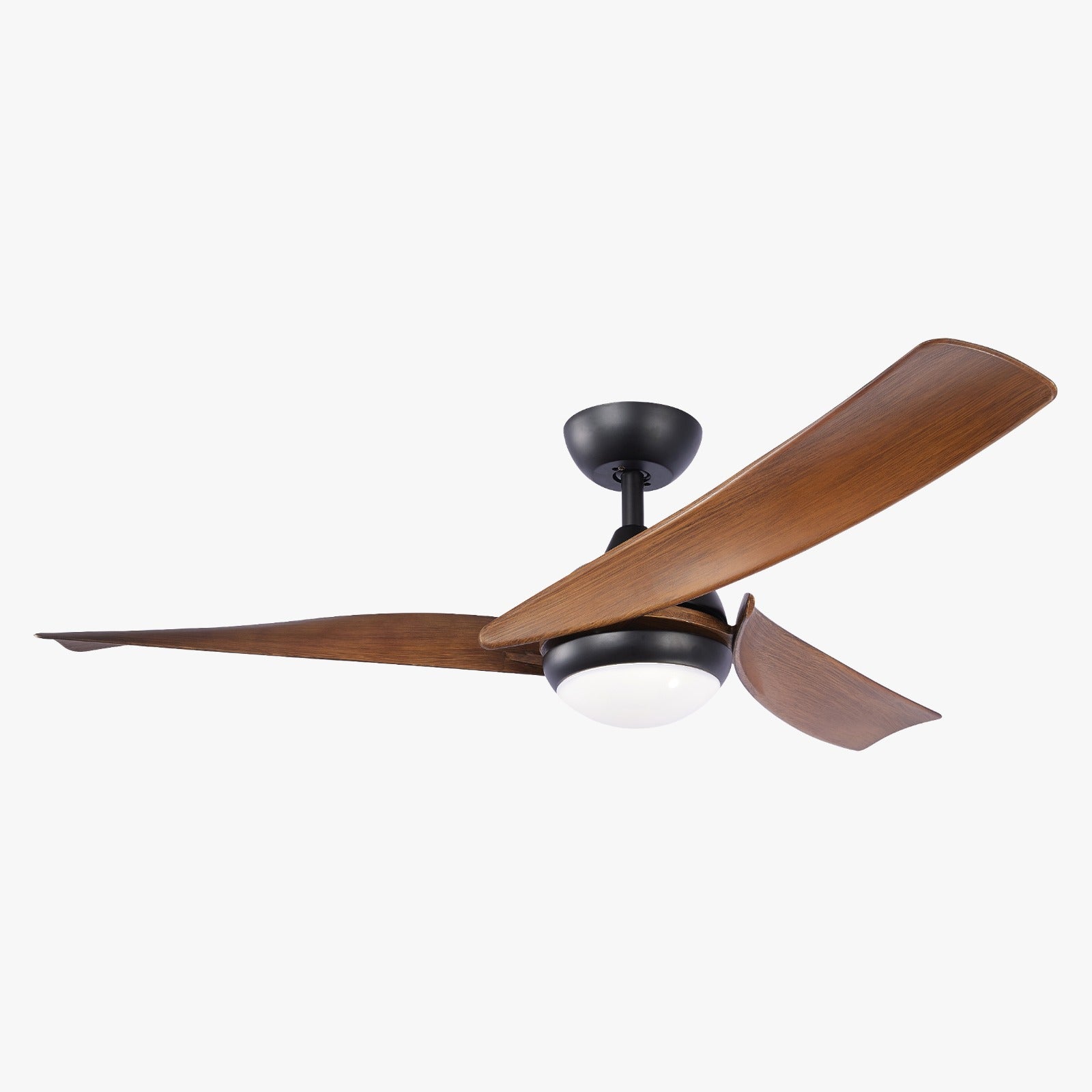 VENTILADOR DE TECHO CON LUZ LED 56" BLACK SOLEIL 6 VELOCIDADES CCT