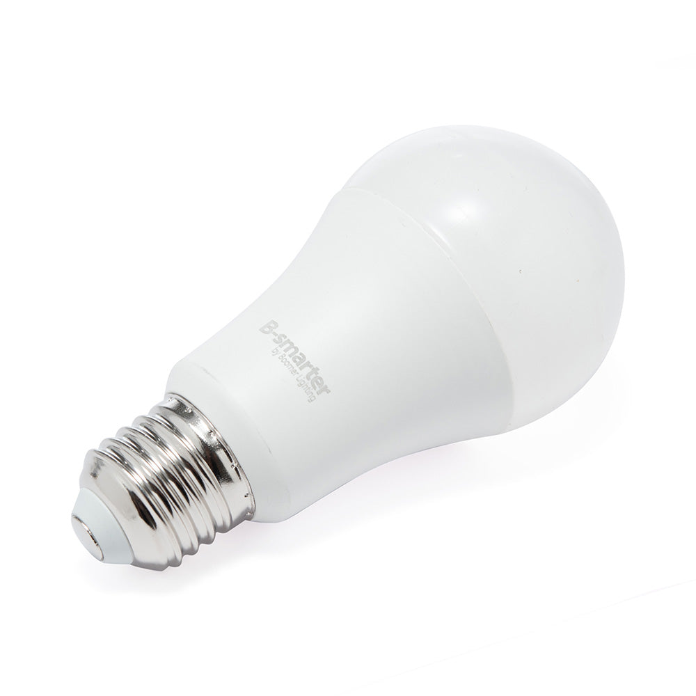 PAQUETE DE 3 FOCOS LED A19 5.5W, LUZ FRÍA, 500LM, BASE E27