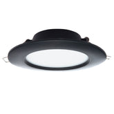 EMPOTRABLE NEGRO 6W, LUZ NEUTRA, IP20, BOTE CHICO, 600LM