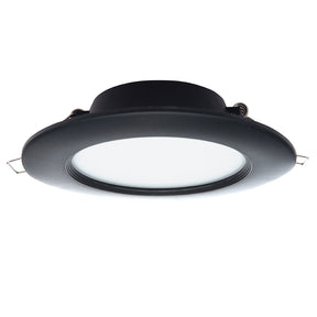 EMPOTRABLE NEGRO 6W, LUZ NEUTRA, IP20, BOTE CHICO, 600LM