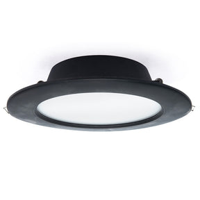 EMPOTRABLE NEGRO 10.5W, LUZ CÁLIDA IP20 BOTE INTEGRAL 1050LM