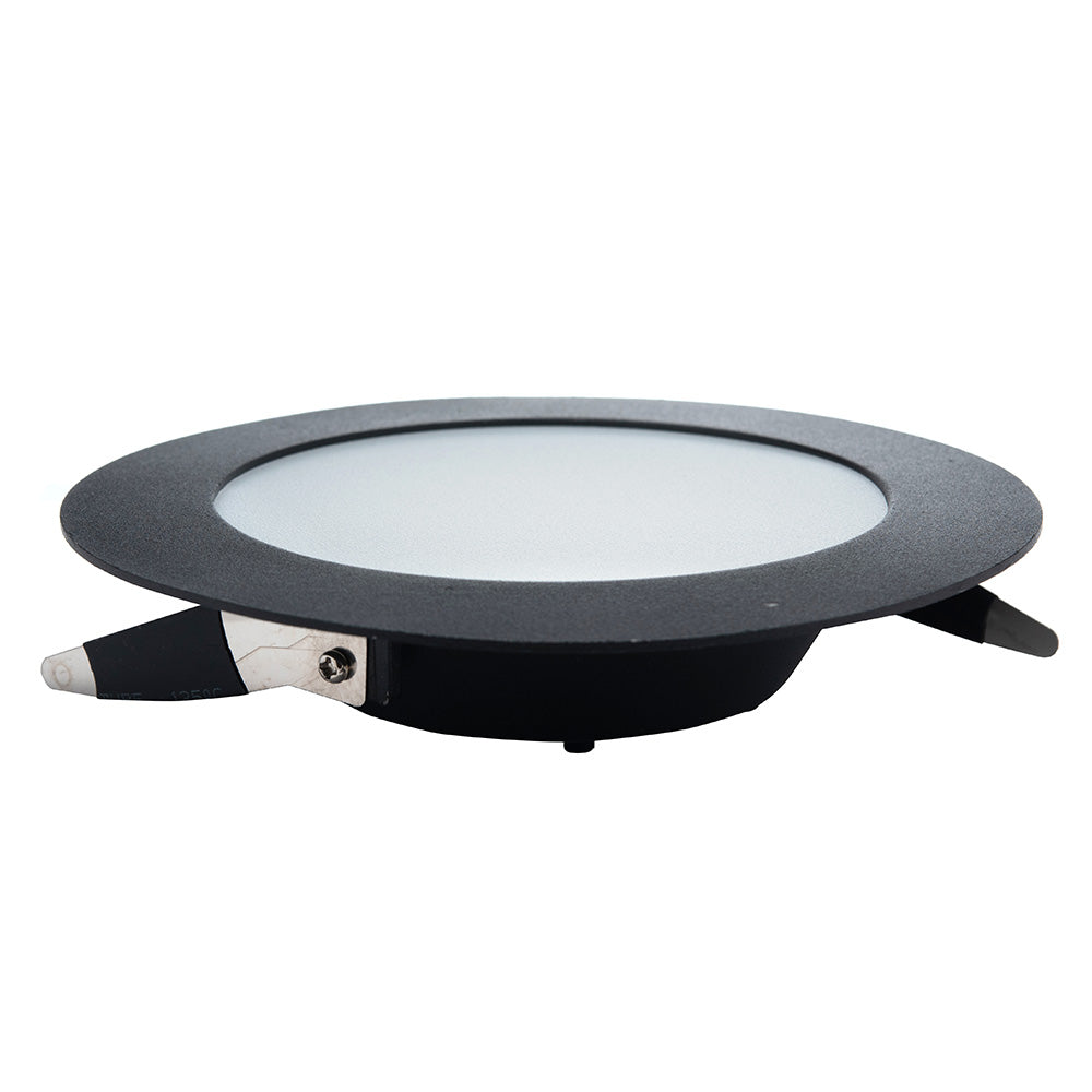 EMPOTRABLE 12W NEGRO, LUZ NEUTRA, PARA BOTE INTEGRAL, 1320LM
