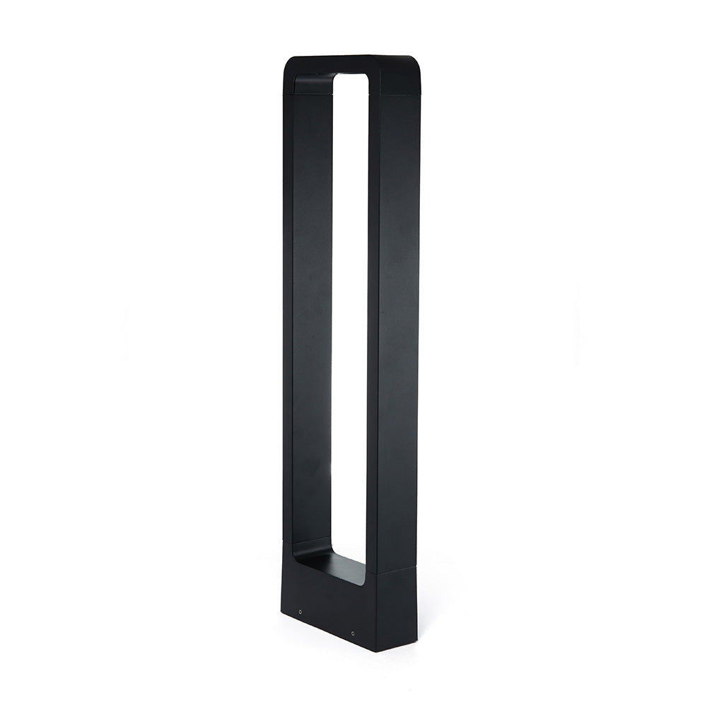 LÁMPARA BOLARDO DUBAI DOOR, 7W, LUZ CÁLIDA, EXTERIOR