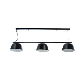 LÁMPARA COLGANTE TERZO NEGRO, 45 W, BASE E27, INTERIOR, AL