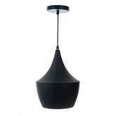 LÁMPARA COLGANTE MIA NEGRO, 15 W, BASE E27, INTERIOR, AL