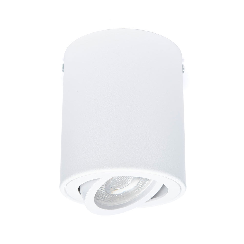 MARCO SOBREPONER BLANCO Y9R9, FOCO LED, 6.5W, BASE MR16