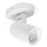 LÁMPARA SOBREPONER DIRIGIBLE TURK BLANCO R16, 8W, BASE GU10