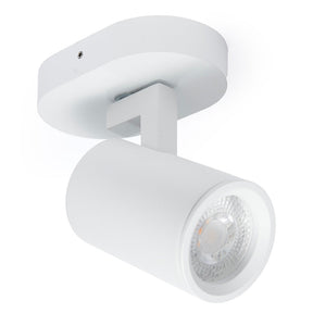 LÁMPARA SOBREPONER DIRIGIBLE TURK BLANCO R16, 8W, BASE GU10