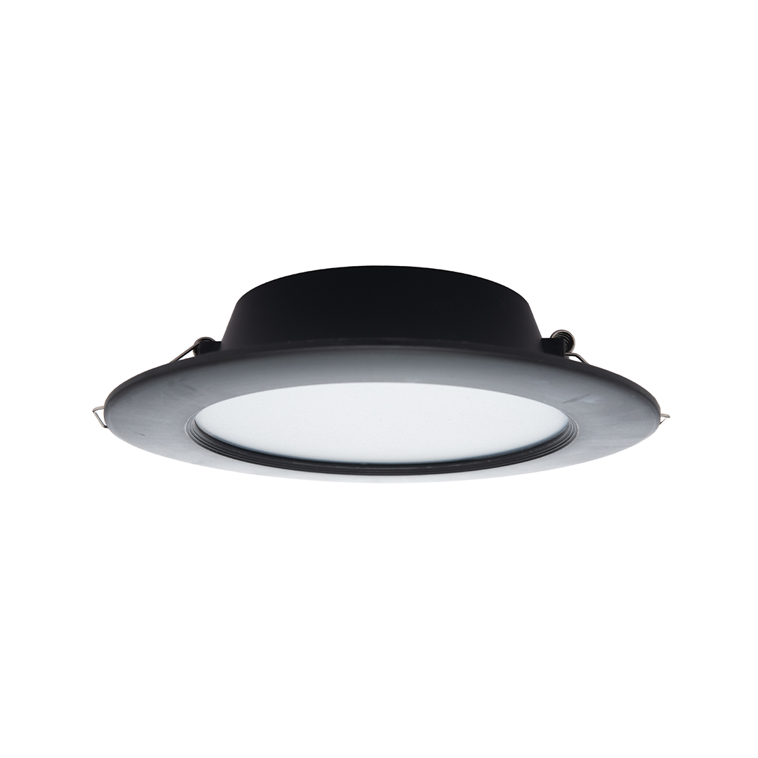 EMPOTRABLE LED NEGRO ATENUABLE DE 10W LUZ NEUTRA 1050 LM