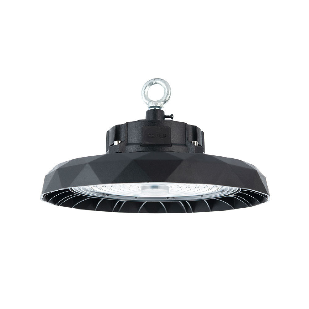 HIGHBAY UFO LED 150W, BLANCOS DINÁMICOS, ATENUABLE IK09 IP65