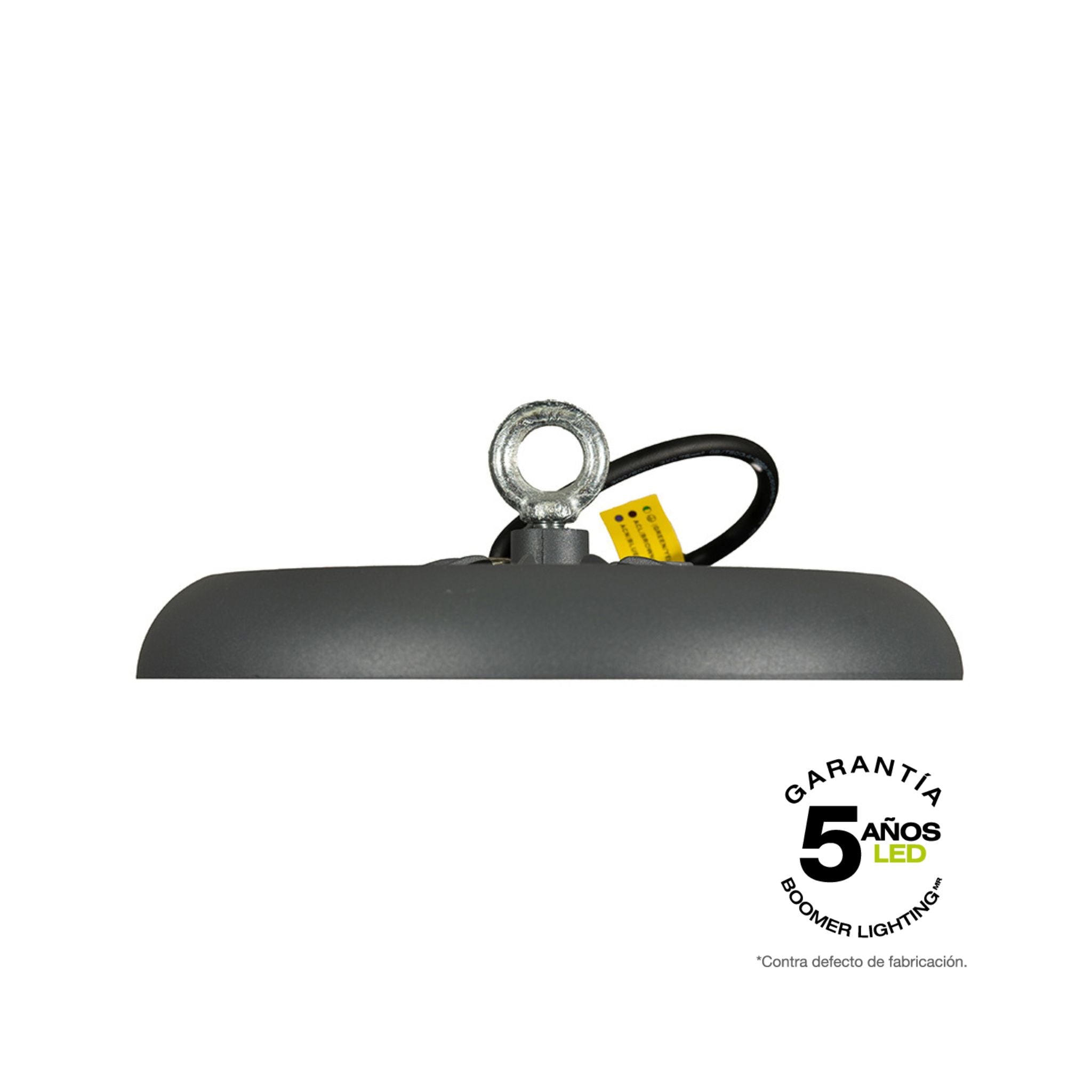 LÁMPARA CAMPANA UFO LED HIGHBAY 100W LUZ FRÍA IP65, 11000 LM
